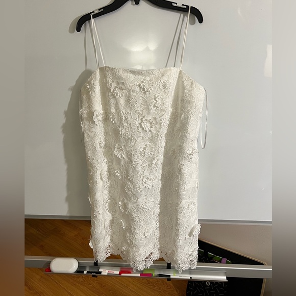 NWT Zimmermann Raie Lace Flower Mini Dress Sizes 2 & 3 (8 & 10) - Picture 10 of 15